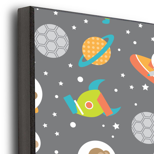 Space Explorer 16x20 Wood Print - Closeup