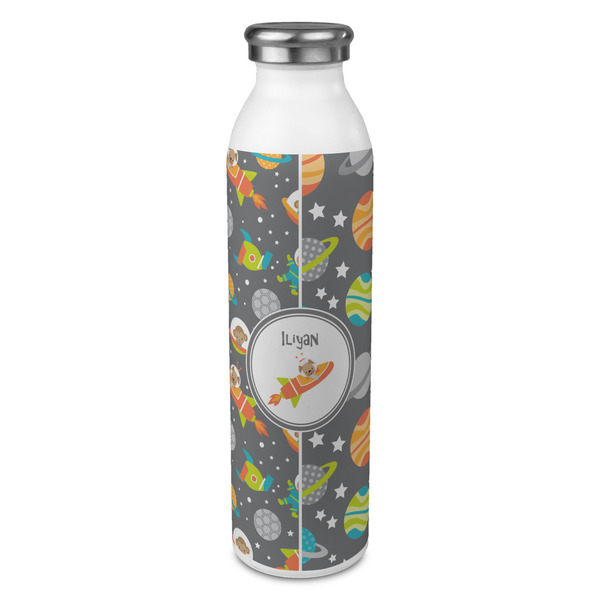 Custom Space Explorer 20oz Stainless Steel Water Bottle - Full Print (Personalized)