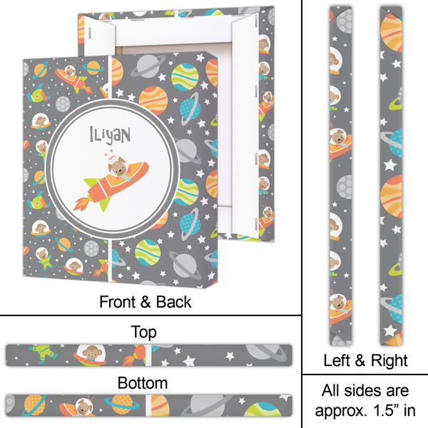 Space Explorer 20x24 - Canvas Print - Approval