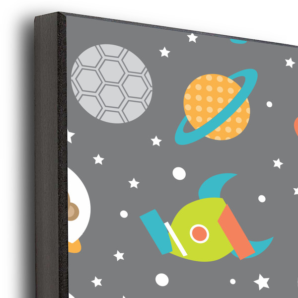 Space Explorer 20x24 Wood Print - Closeup