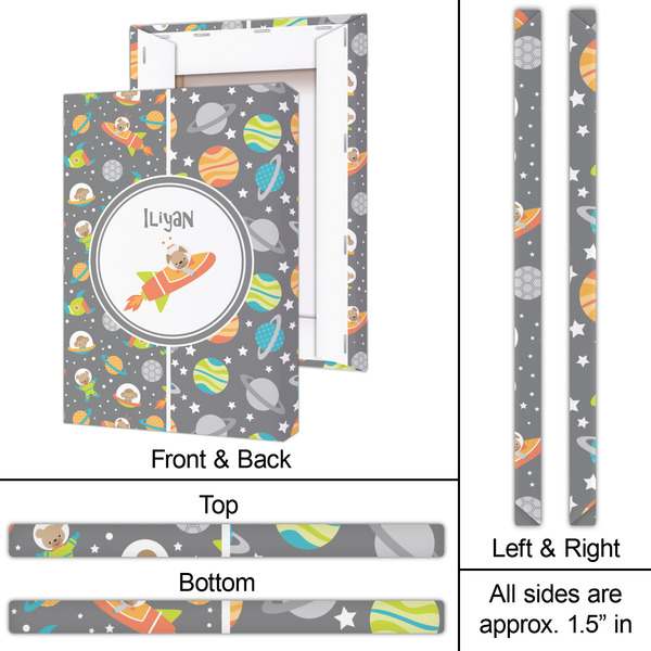 Space Explorer 20x30 - Canvas Print - Approval