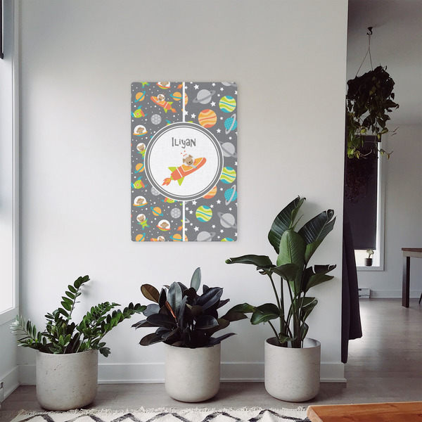 Space Explorer 20x30 - Canvas Print - In Context