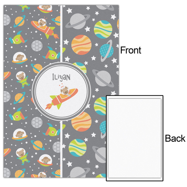 Space Explorer 20x30 - Matte Poster - Front & Back