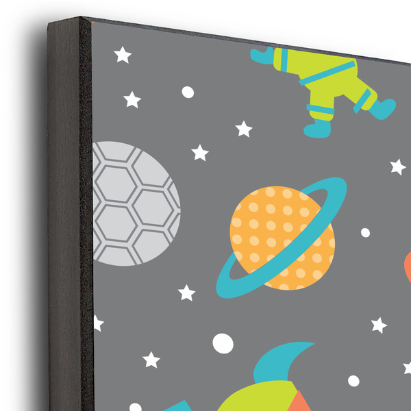 Space Explorer 20x30 Wood Print - Closeup