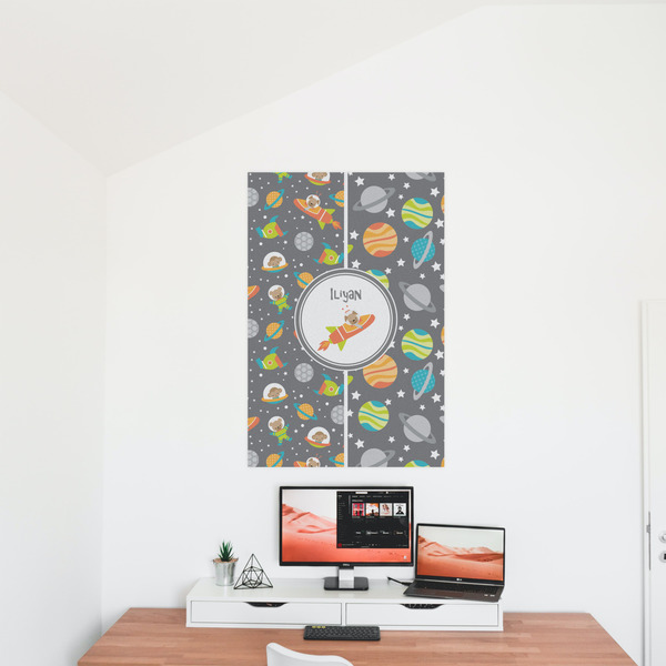 Space Explorer 24x36 - Matte Poster - On the Wall