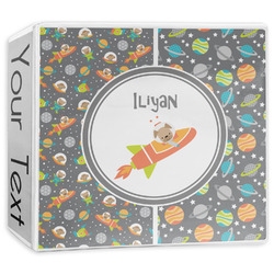 Space Explorer 3-Ring Binder - 3 inch (Personalized)