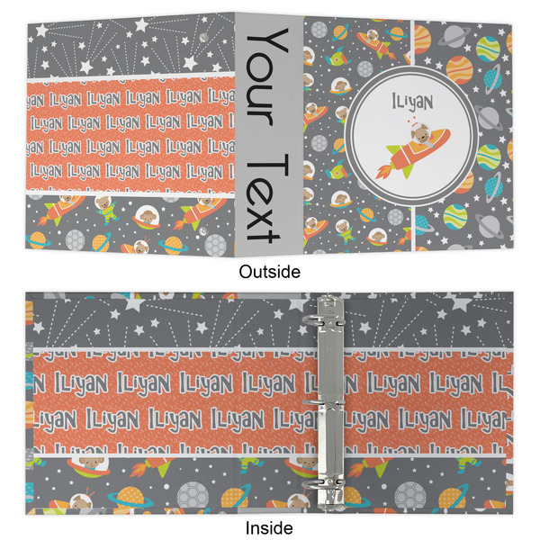 Space Explorer 3 Ring Binders - Full Wrap - 2" - APPROVAL