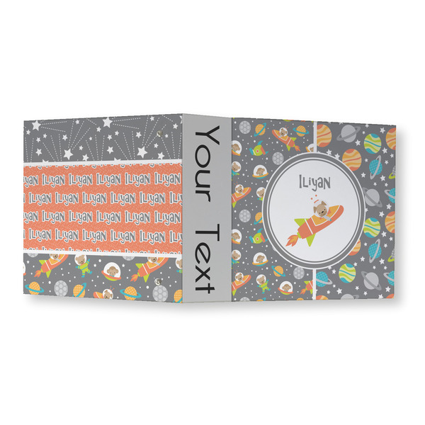 Space Explorer 3 Ring Binders - Full Wrap - 3" - OPEN OUTSIDE