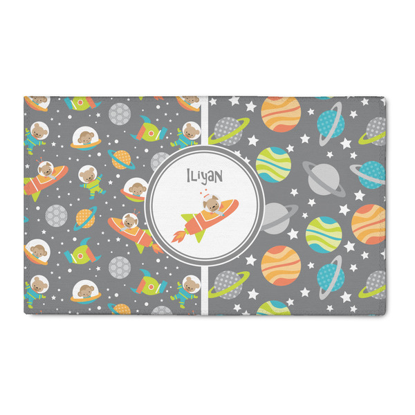 Custom Space Explorer 3' x 5' Indoor Area Rug (Personalized)