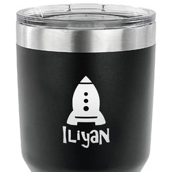 Space Explorer 30 oz Stainless Steel Tumbler - Black - Double Sided (Personalized)