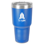 Space Explorer 30 oz Stainless Steel Tumbler - Royal Blue - Single-Sided (Personalized)
