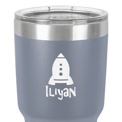 Space Explorer 30 oz Stainless Steel Tumbler - Grey - Double-Sided (Personalized)