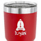 Space Explorer 30 oz Stainless Steel Ringneck Tumbler - Red - CLOSE UP