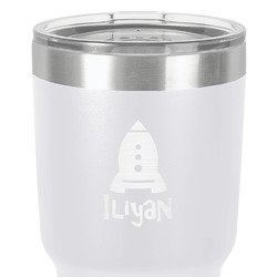 Space Explorer 30 oz Stainless Steel Tumbler - White - Double-Sided (Personalized)