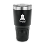 Space Explorer 30 oz Stainless Steel Tumbler - Black - Single Sided (Personalized)