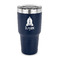 Space Explorer 30 oz Stainless Steel Tumbler - Navy - Single Sided (Personalized)