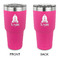 Space Explorer 30 oz Stainless Steel Tumbler - Pink - Double Sided (Personalized)