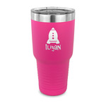 Space Explorer 30 oz Stainless Steel Tumbler - Pink - Single Sided (Personalized)