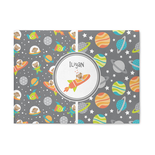 Custom Space Explorer 5' x 7' Patio Rug (Personalized)
