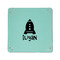 Space Explorer 6" x 6" Teal Leatherette Snap Up Tray - APPROVAL