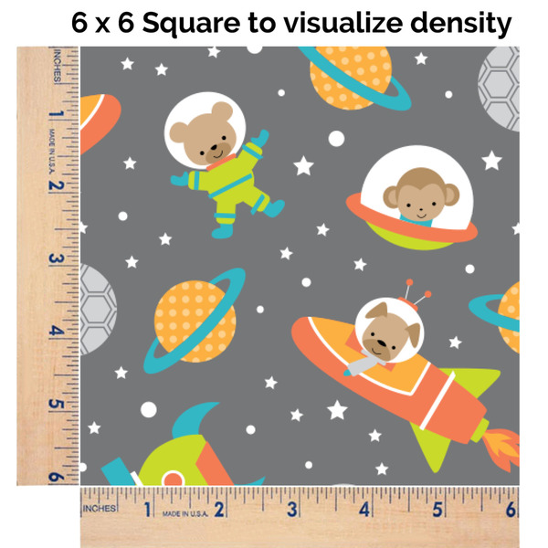 Space Explorer 6x6 Swatch of Fabric