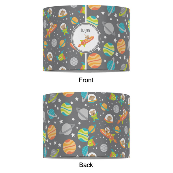 Space Explorer 8" Drum Lampshade - APPROVAL (Fabric)
