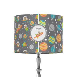 Space Explorer 8" Drum Lamp Shade - Fabric (Personalized)