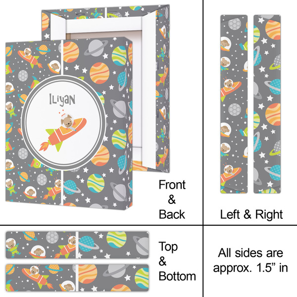 Space Explorer 8x10 - Canvas Print - Approval