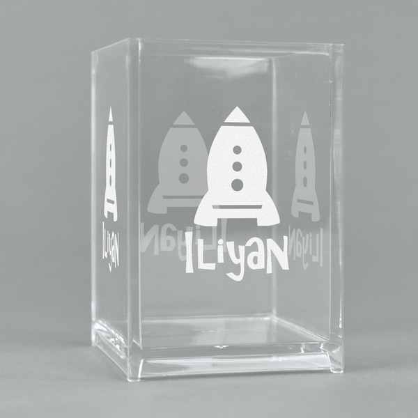 Custom Space Explorer Acrylic Pen Holder (Personalized)