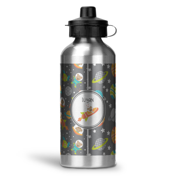 Custom Space Explorer Water Bottle - Aluminum - 20 oz (Personalized)