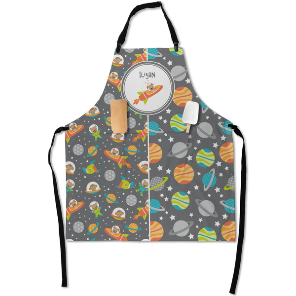 Space Explorer Apron - Flat with Props (MAIN)