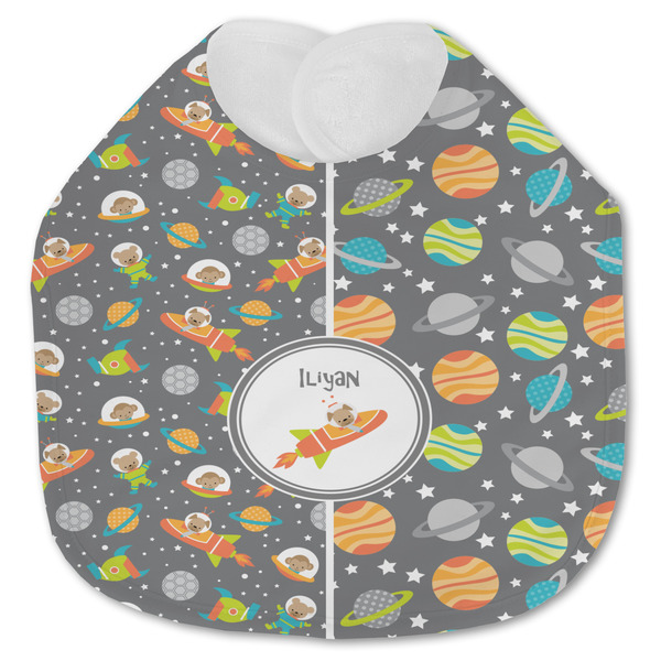 Space Explorer Baby Bib - AFT closed
