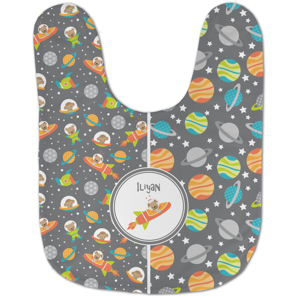 Space Explorer Baby Bib - AFT flat