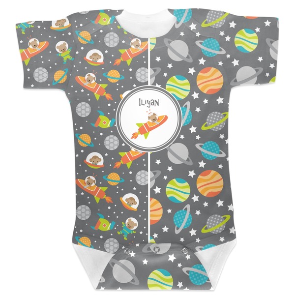 Custom Space Explorer Baby Bodysuit 6-12 (Personalized)