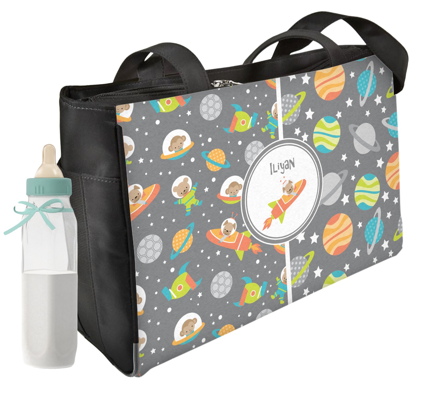 space diaper bag