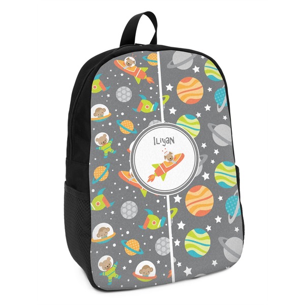 Custom Space Explorer Kids Backpack (Personalized)