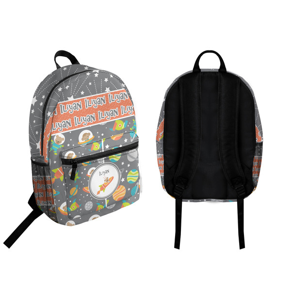 Space Explorer Backpack front and back - Apvl