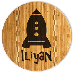 Space Explorer Bamboo Cutting Board (Personalized)
