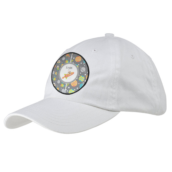 Custom Space Explorer Baseball Cap - White (Personalized)