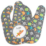 Space Explorer Baby Bib w/ Name or Text