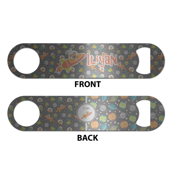Space Explorer Bottle Opener - Front & Back