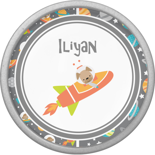 Space Explorer Cabinet Knob - Nickel - Front