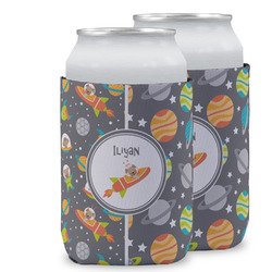 Space Explorer Can Cooler (12 oz) w/ Name or Text