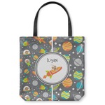 Space Explorer Canvas Tote Bag - Small - 13"x13" (Personalized)