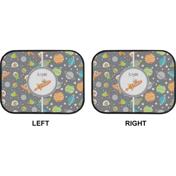 Space Explorer Car Floor Mats (Back Seat) (Approval)