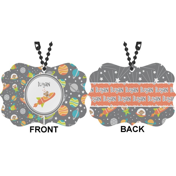 Space Explorer Car Ornament (Approval)