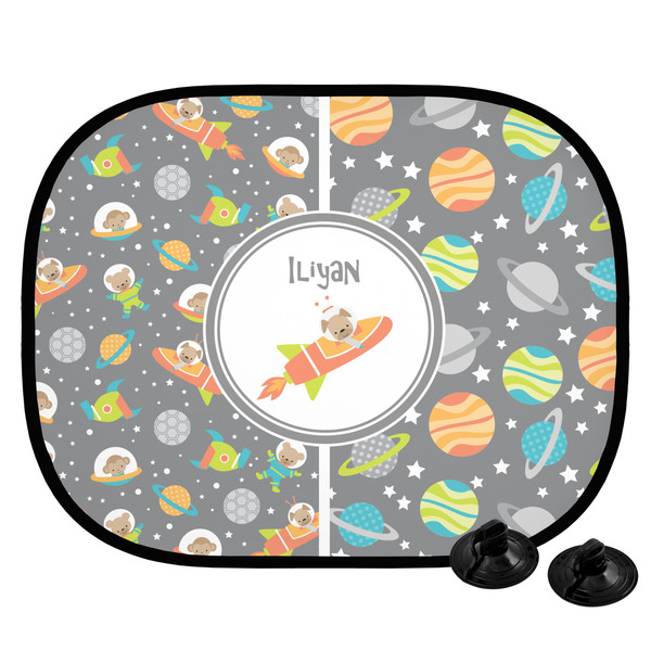 Custom Space Explorer Car Side Window Sun Shade (Personalized)