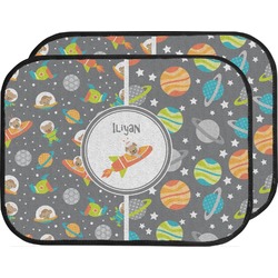 Space Explorer Car Floor Mats (Back Seat) (Personalized)