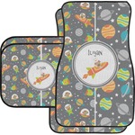 Space Explorer Car Floor Mats Set - 2 Front & 2 Back (Personalized)