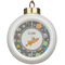 Space Explorer Ceramic Ball Ornament (Personalized)